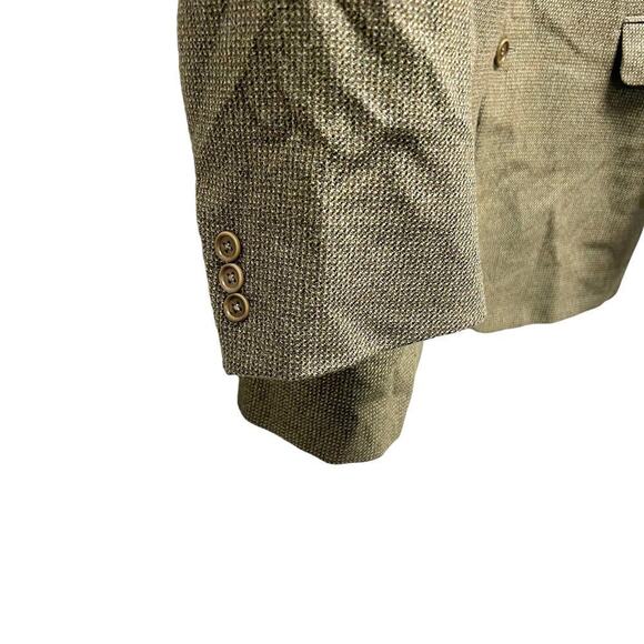 Canali Italian 100% Wool Blazer Jacket Men’s Size 56 - Picture 4 of 10